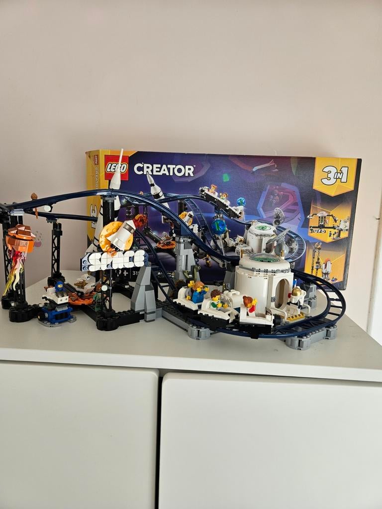 Lego creator space achtbaan 31142 nieuwstaat, Ophalen of Verzenden, Zo goed als nieuw
