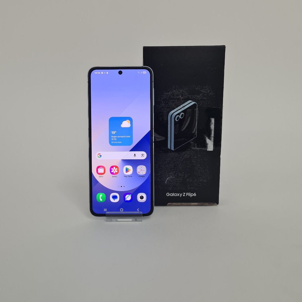 Samsung Galaxy Z Flip6 256GB Blauw, Ophalen of Verzenden, Gebruikt, Blauw, Inklapmodel