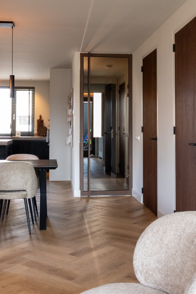 Woodlux taatsdeur op maat |Exclusieve houtlook| v.a. €2.115, 100 tot 120 cm, Binnendeur, Nieuw, Ophalen of Verzenden