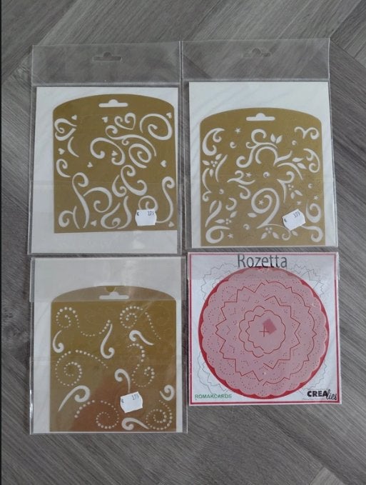 Eline's Doodles borduur en embossingmallen (NIEUW), Hobby en Vrije tijd, Kaarten | Zelf maken, Ophalen of Verzenden, Nieuw, Fantasie