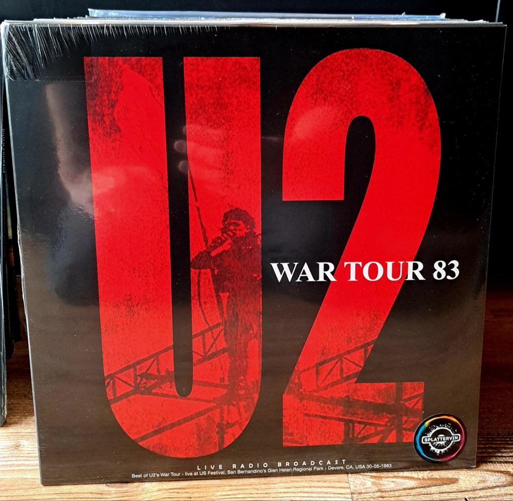 U2 | War Tour 1983 LP NIEUW - 180 gram Spattered Vinyl, Ophalen of Verzenden, 12 inch, Nieuw in verpakking, Poprock