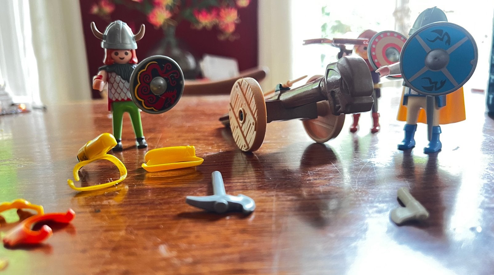 Vikingen met stormram 3153, Kinderen en Baby's, Speelgoed | Playmobil, Ophalen of Verzenden, Zo goed als nieuw