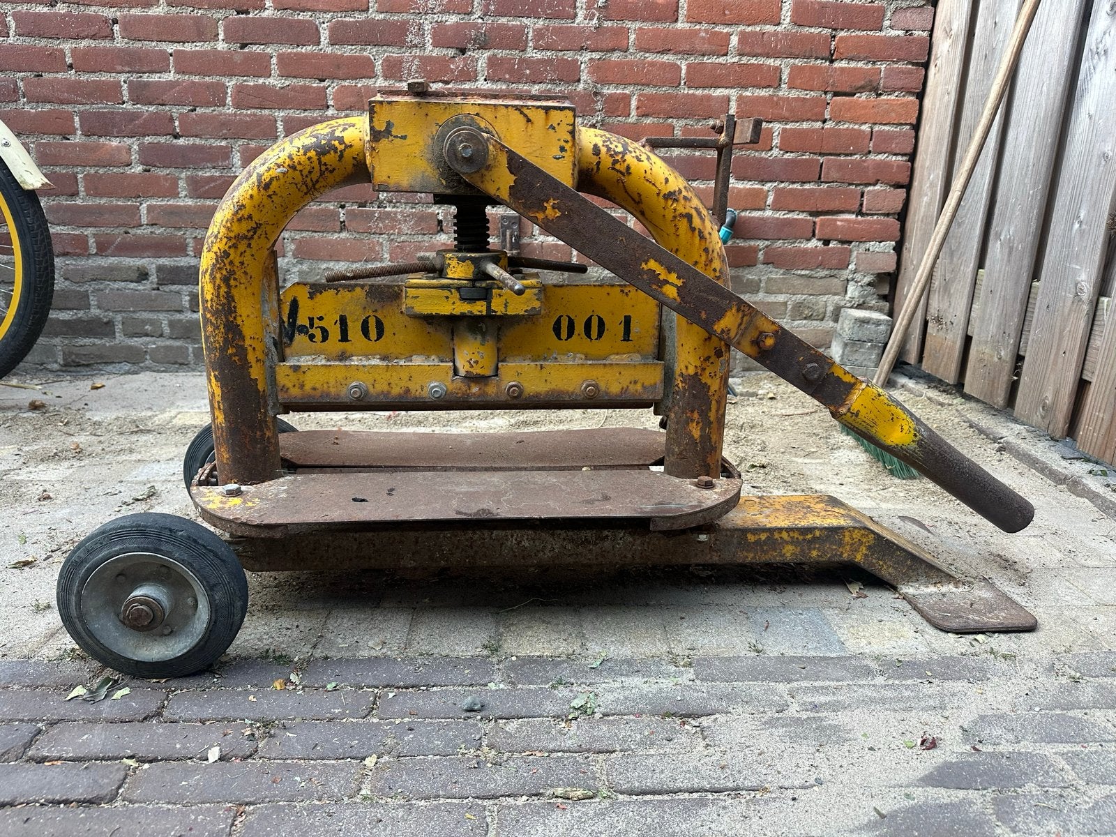 Robuuste steenknipper / steenschaar (gebruikt), Ophalen, Gebruikt