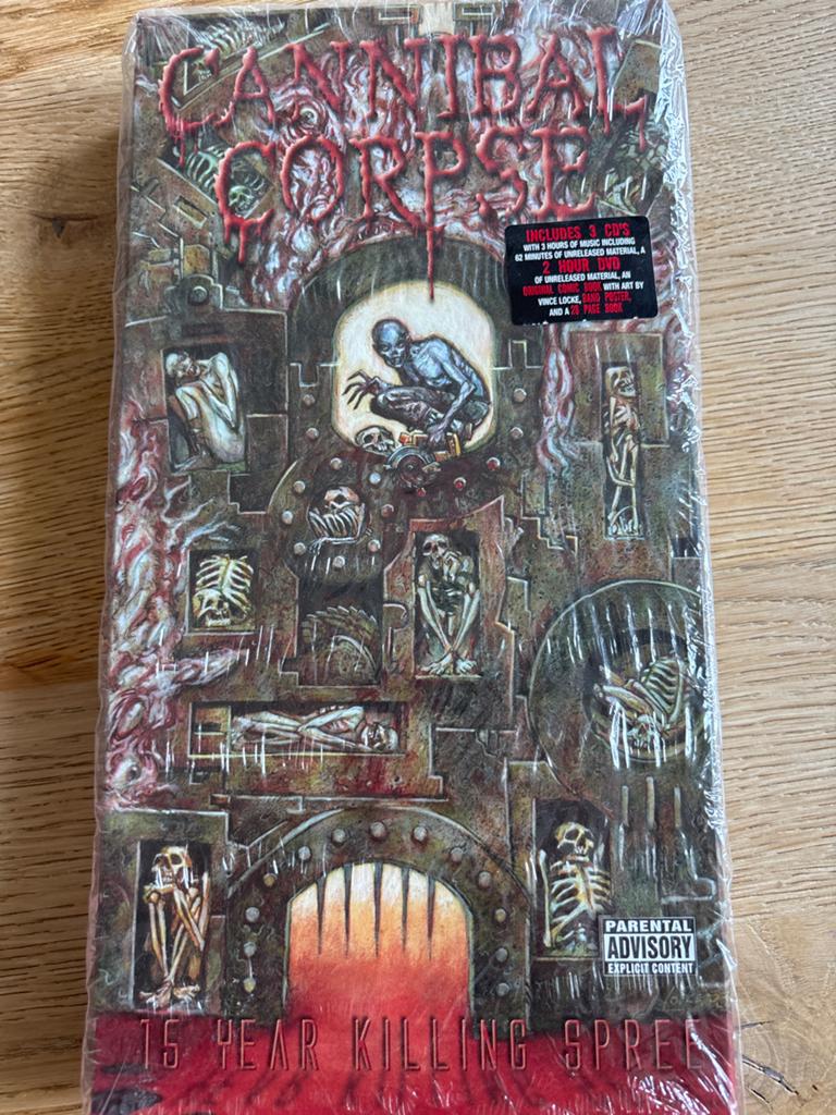 Cannibal Corpse - 15 Year Killing Spree Boxset CD, Ophalen of Verzenden, Nieuw in verpakking