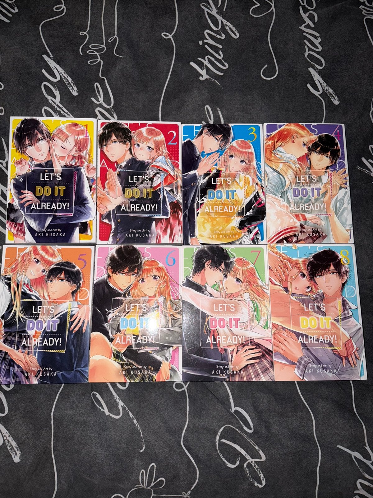 Manga: Let's do it already 1-8 (EN), Ophalen of Verzenden, Zo goed als nieuw