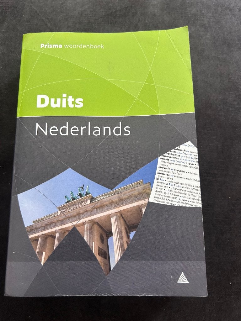 Woordenboek Duits Nederlands, Boeken, Woordenboeken, Duits, Prisma of Spectrum, Prisma, Ophalen of Verzenden