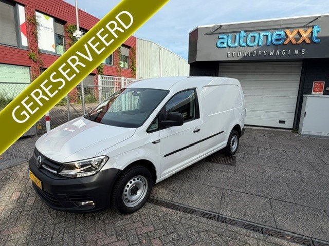 Volkswagen Caddy 1.4 TGI L2H1 EcoFuel Maxi AIRCO I PDC I 1e, Auto's, Voorwielaandrijving, Stof, Gebruikt, Euro 6