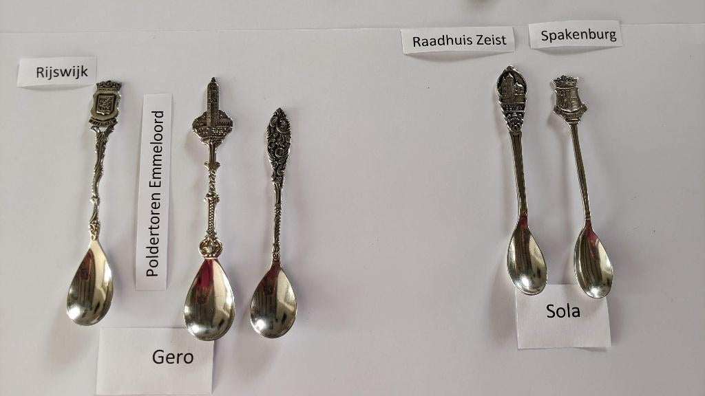 theelepels, Antiek en Kunst, Ophalen of Verzenden