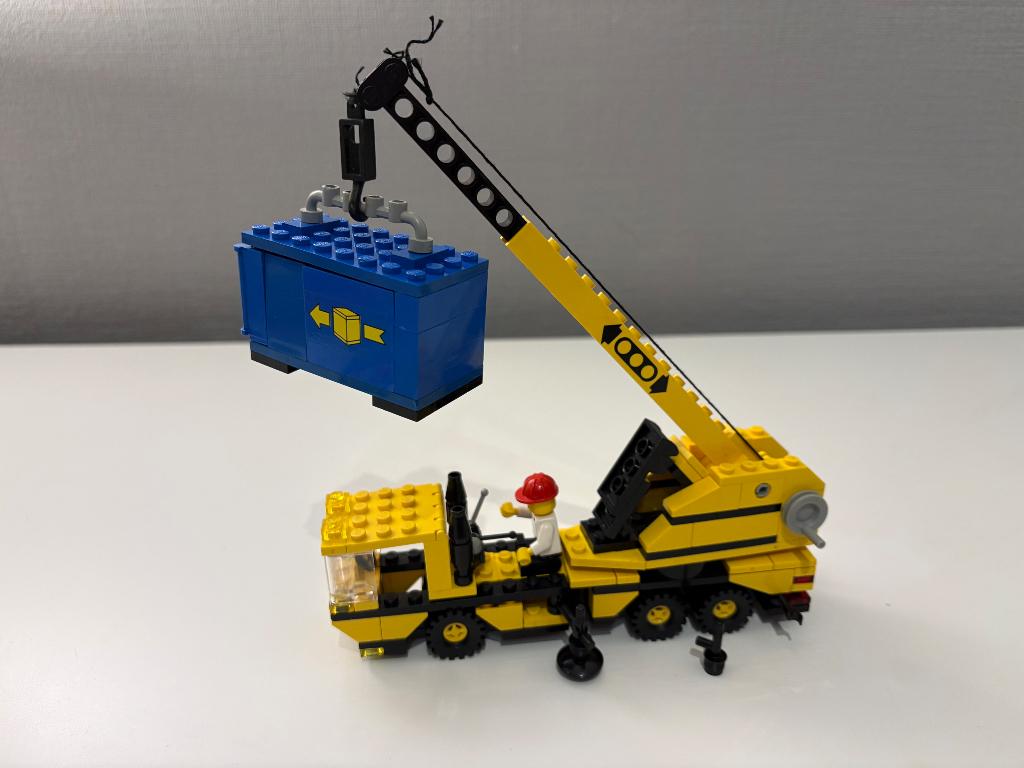 Lego container hijskraan, Gebruikt, Lego, Ophalen of Verzenden, LEGOLAND