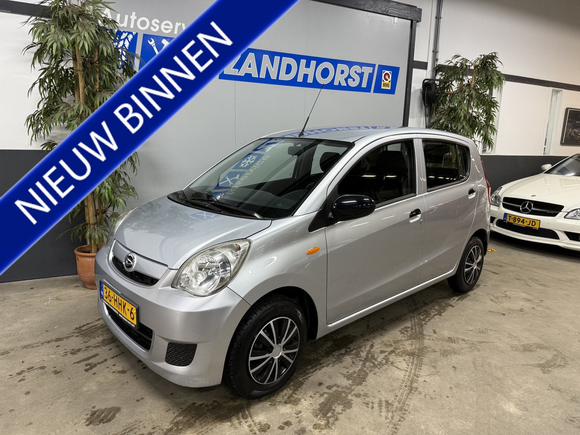 Daihatsu Cuore 1.0 Trend // Autom // Airco (bj 2008), Auto's, 18 €/maand, 4 stoelen, Cuore, Origineel Nederlands