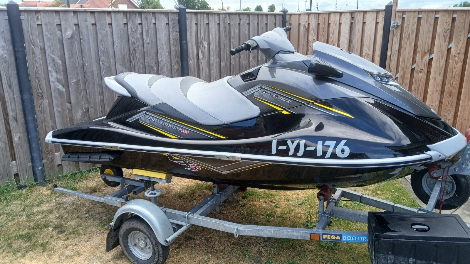 Yamaha Waverunner VXS jetski met trailer, Watersport en Boten, Jetski's en Waterscooters, Ophalen of Verzenden, Gebruikt, Benzine