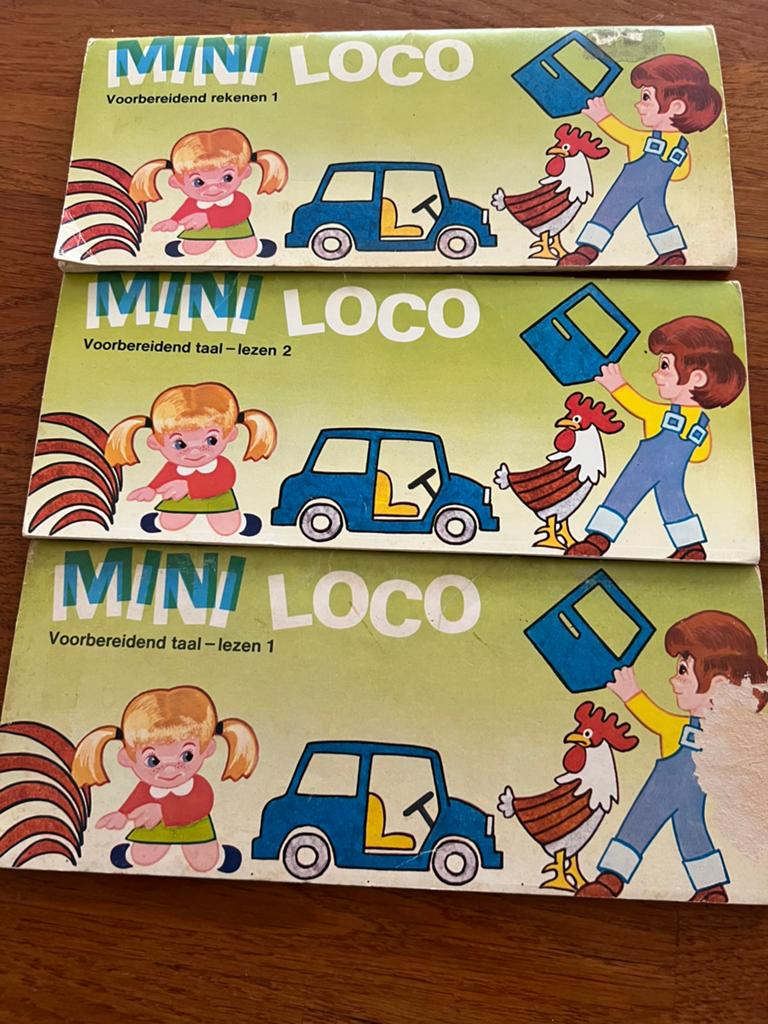 Mini Loco Voorbereidend Rekenen 1 en Taal 1 en 2, Ophalen of Verzenden, Gebruikt, Rekenen