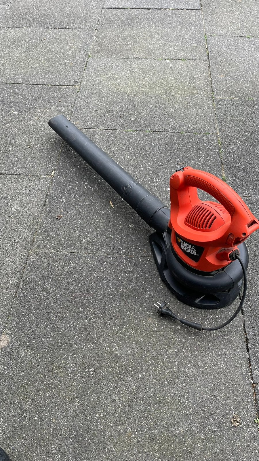 Black & Decker bladblazer - Elektrisch en handgedragen, Ophalen, Zo goed als nieuw, Elektrisch, Handgedragen