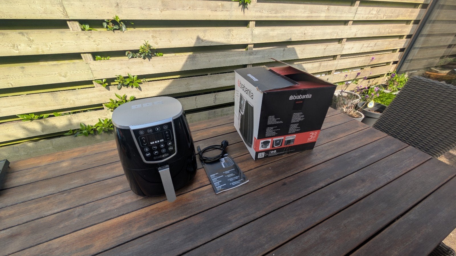 Brabantia Airfryer - Zo goed als nieuw, Ophalen of Verzenden, Zo goed als nieuw, Airfryer