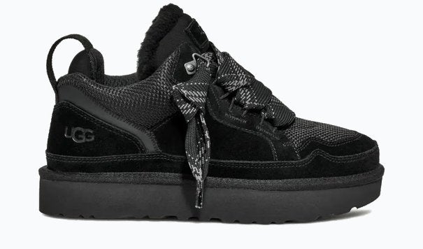 UGG Lowmel Black Zwart | Maat 39 | €29,95 | 1 Lusje Kapot, UGG, Zwart, Nieuw, Ophalen of Verzenden
