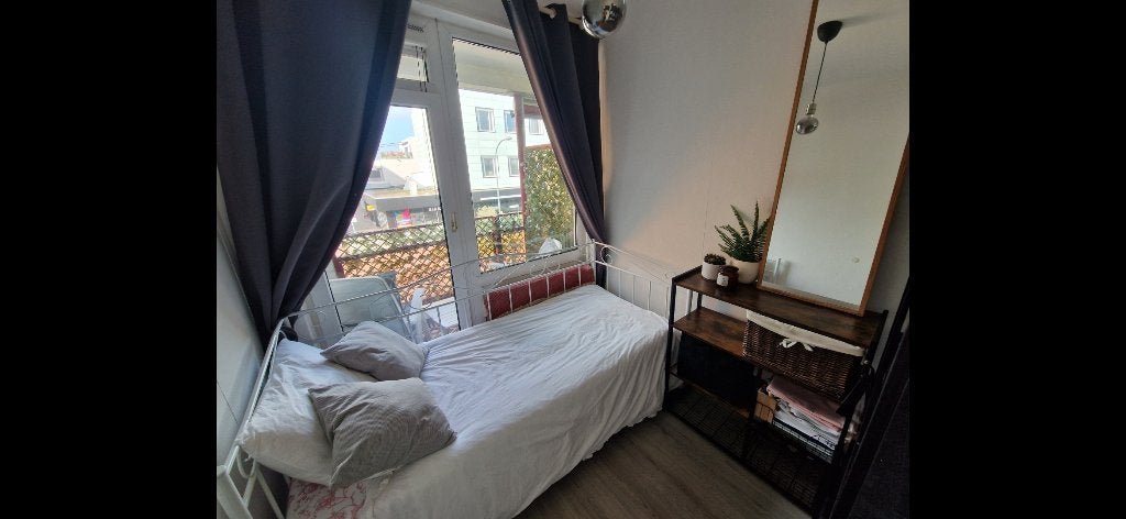Bed, Ophalen, Gebruikt, 90 cm, Eenpersoons
