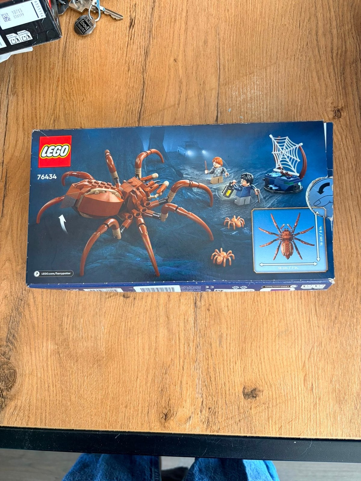 LEGO Harry Potter 76434 Aragog in het Verboden Bos, Ophalen, Gebruikt