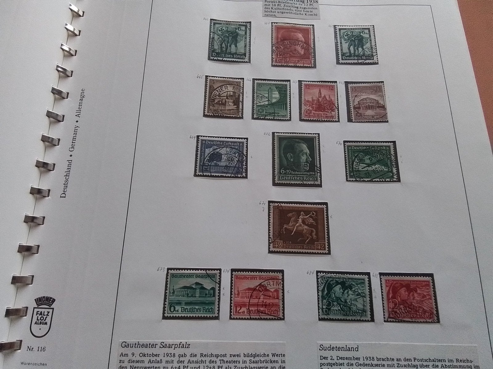 DUITSE RIJK   Gebruikt      DEEL 2, Postzegels en Munten, Ophalen of Verzenden, Buitenland