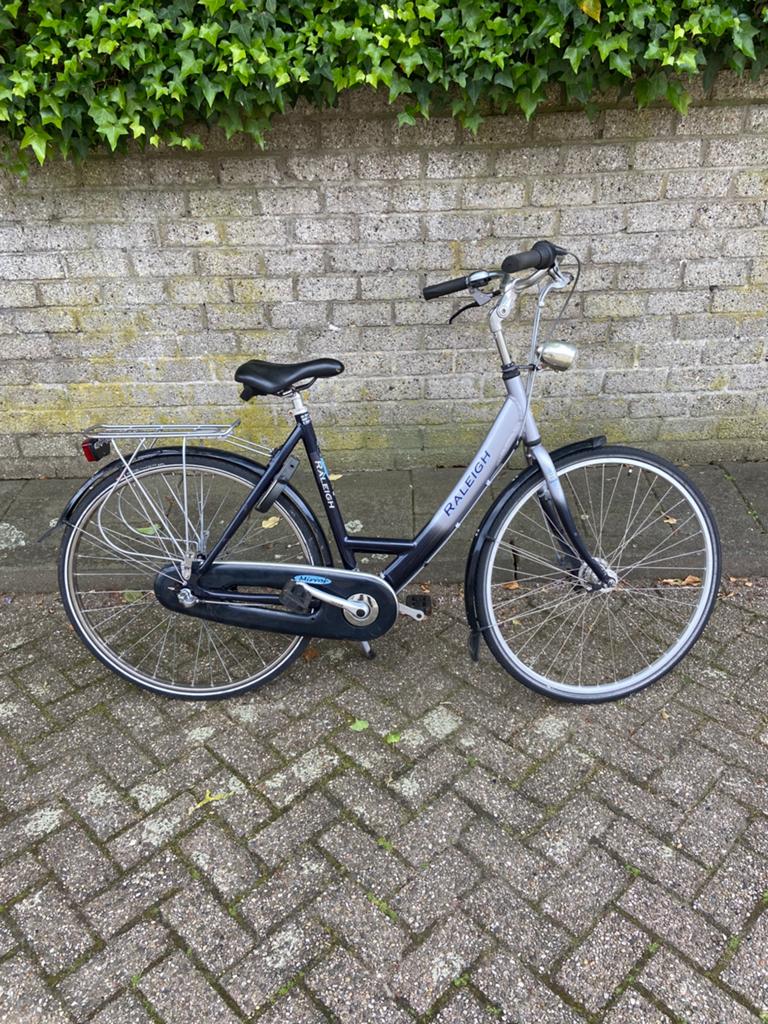 Damesfiets Raleigh, Versnellingen, Ophalen, Overige merken, 53 tot 56 cm