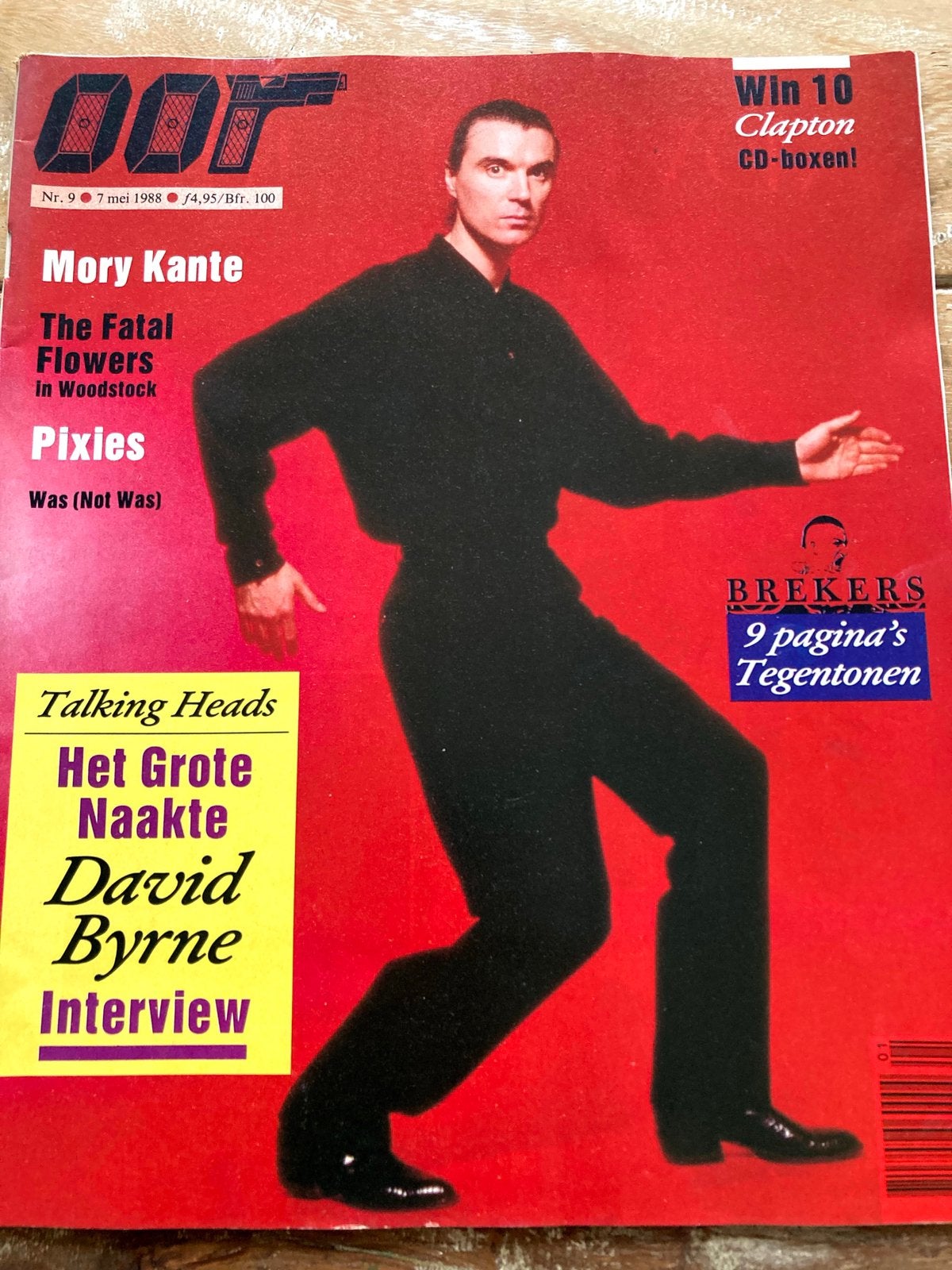 OOR Magazine 1988 PIXIES Fatal Flowers DAVID BYRNE The Rude, Ophalen of Verzenden, Zo goed als nieuw, Muziek, Film of Tv