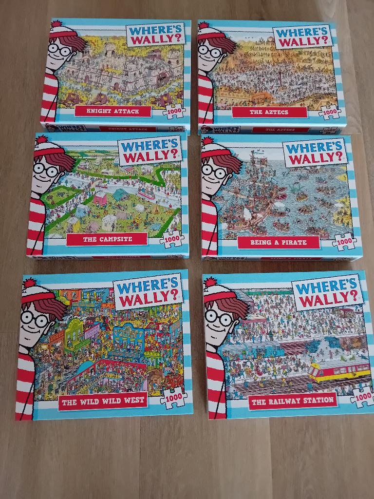 Puzzels, Ophalen, 500 t/m 1500 stukjes, Zo goed als nieuw, Legpuzzel