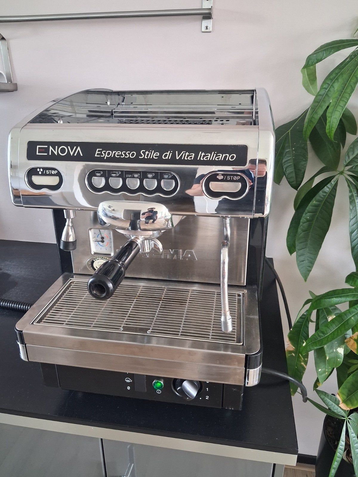 Faema Enova E61 HX espressomachine, gereviseerd, Ophalen, Refurbished, Espresso apparaat