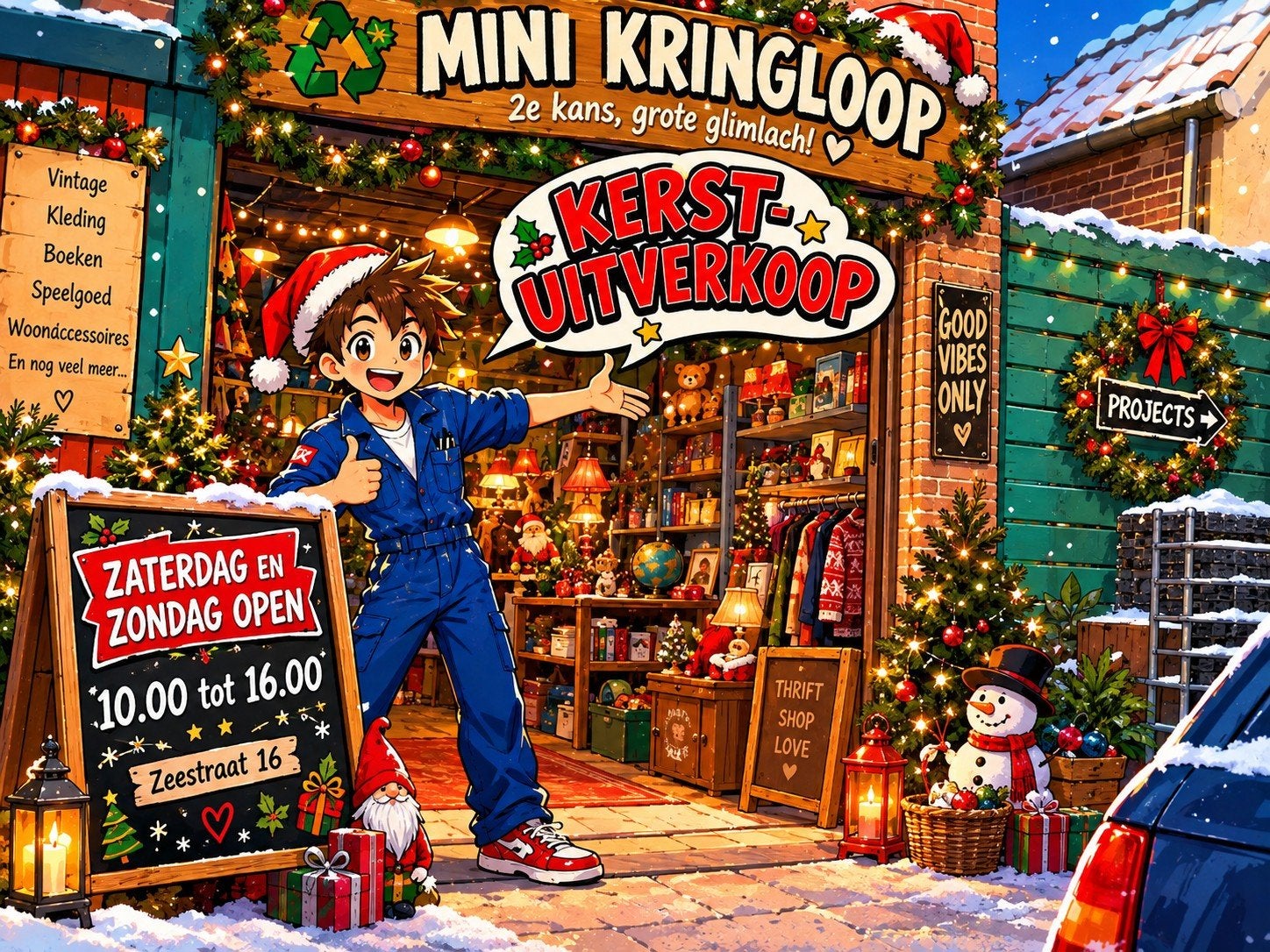 kerst uitverkoop, Ophalen of Verzenden