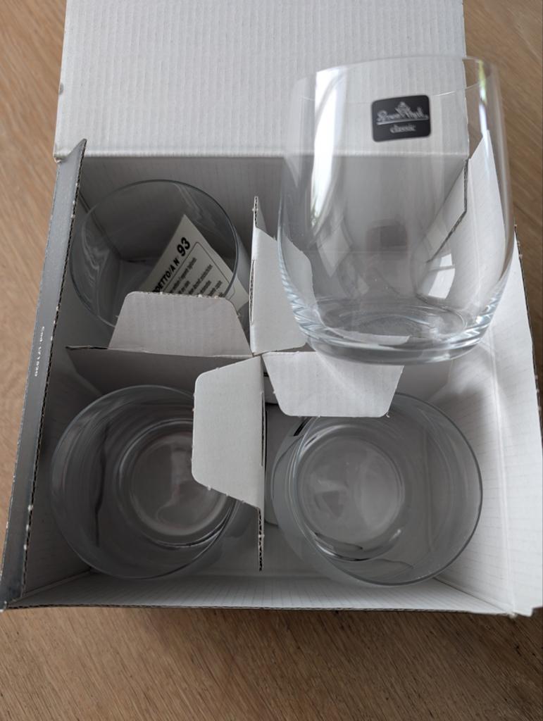 Mooie kristallen waterglazen. Rosenthal classic. Belcanto., Ophalen of Verzenden