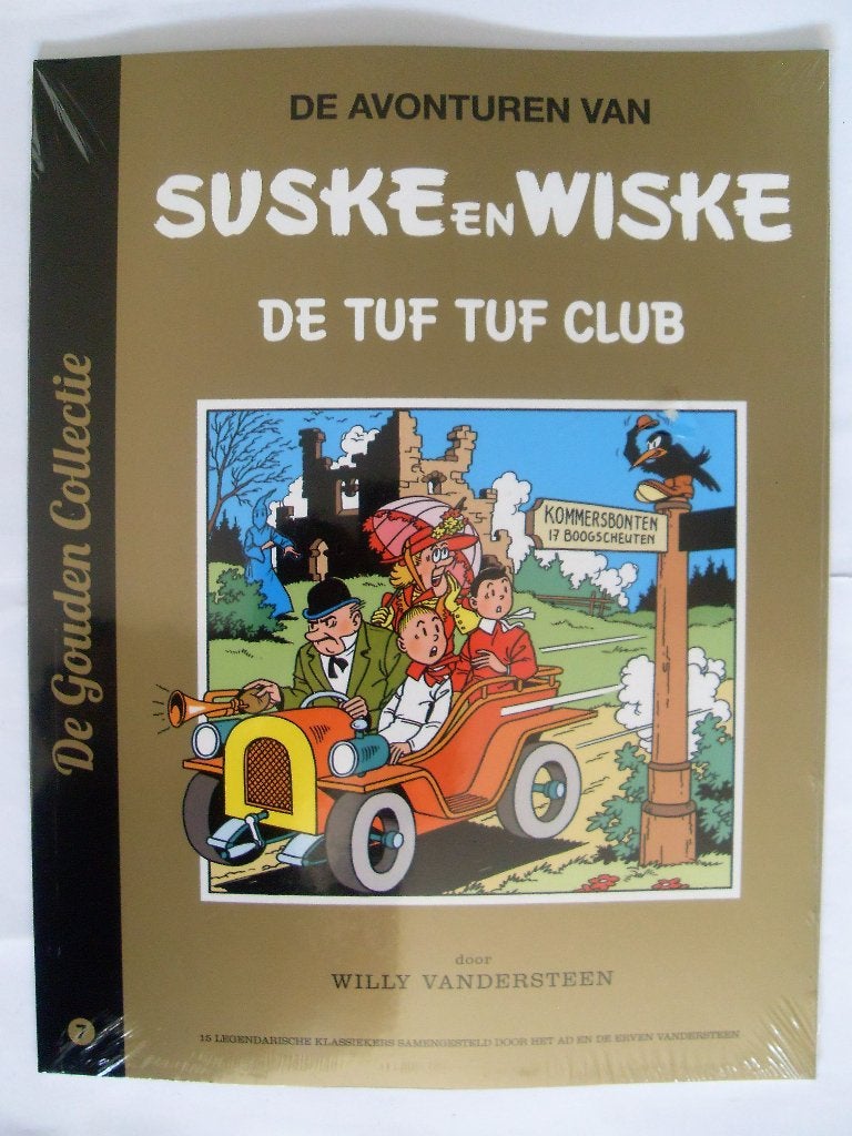Suske en Wiske De Gouden Collectie De Tuf Tuf Club, Willy Vandersteen, Eén stripboek, Nieuw, Ophalen of Verzenden