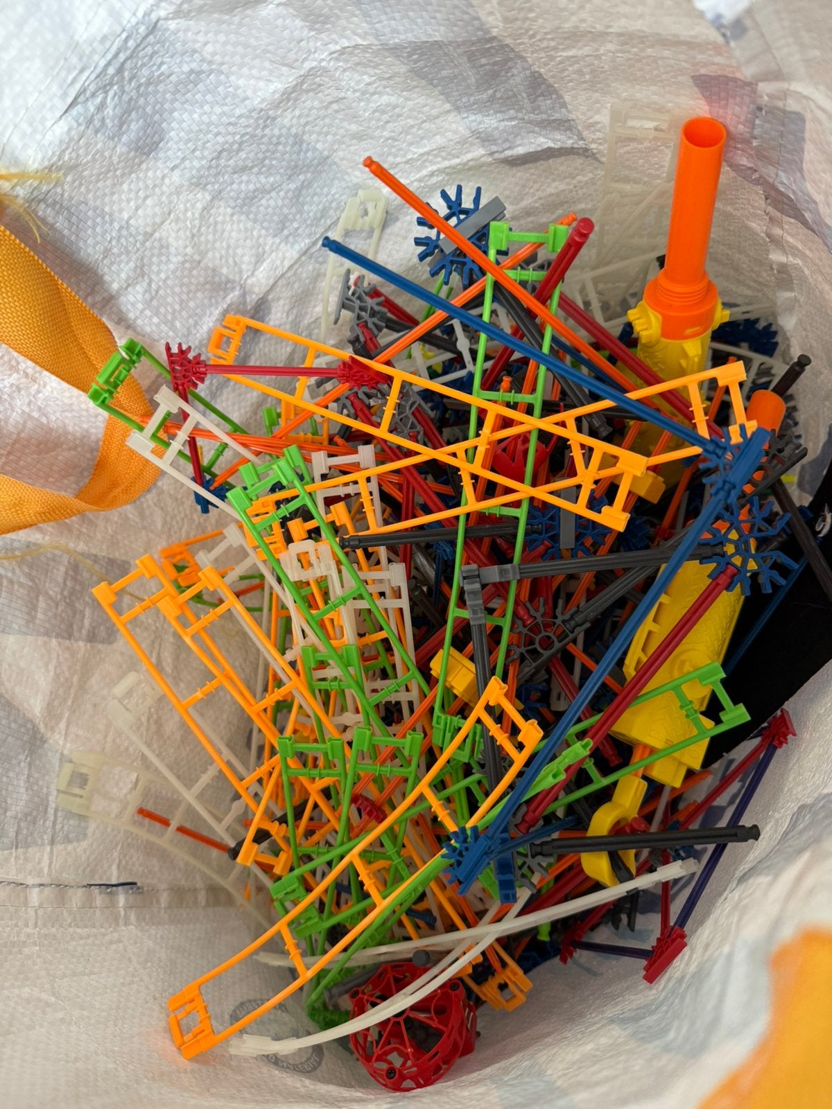Ongesorteerde K’nex, Ophalen, Zo goed als nieuw, K'nex