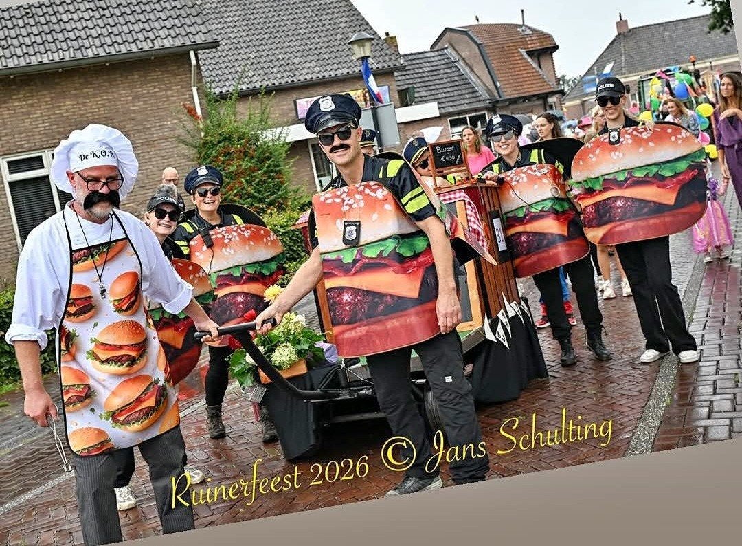Feest/loopgroep 'Politie in Burger', Ophalen, Zo goed als nieuw, Pak of Jurk