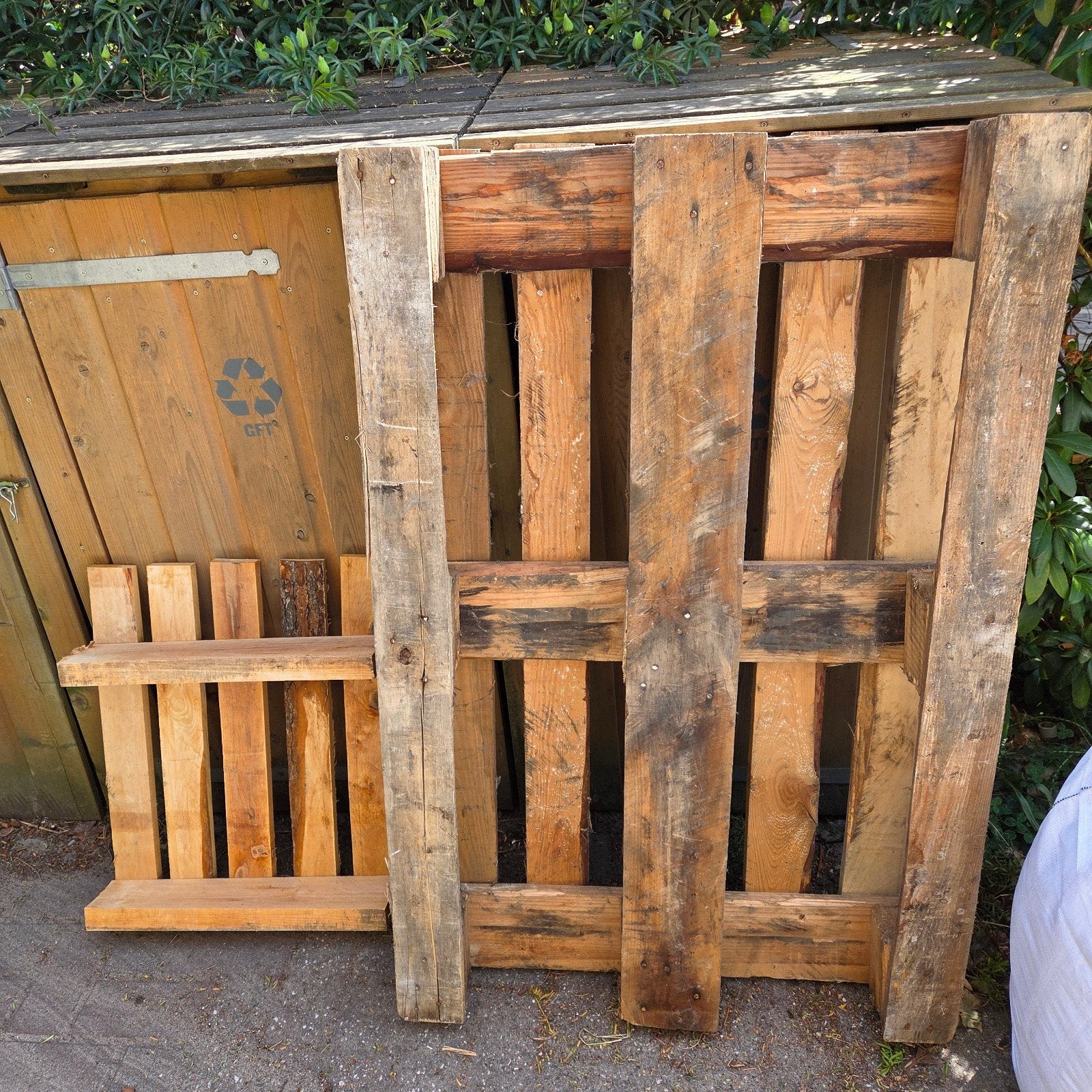 Twee gratis pallets op te halen in Apeldoorn, Ophalen of Verzenden, Gebruikt, Pallet