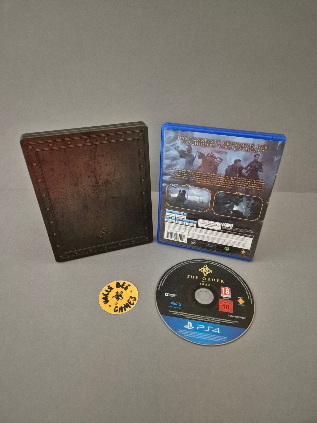 The Order 1886 Steelbook Edition, Avontuur en Actie, Vanaf 18 jaar, Verzenden, 2207 Bridgepointe Pkwy, San Mateo, CA 94404, USA