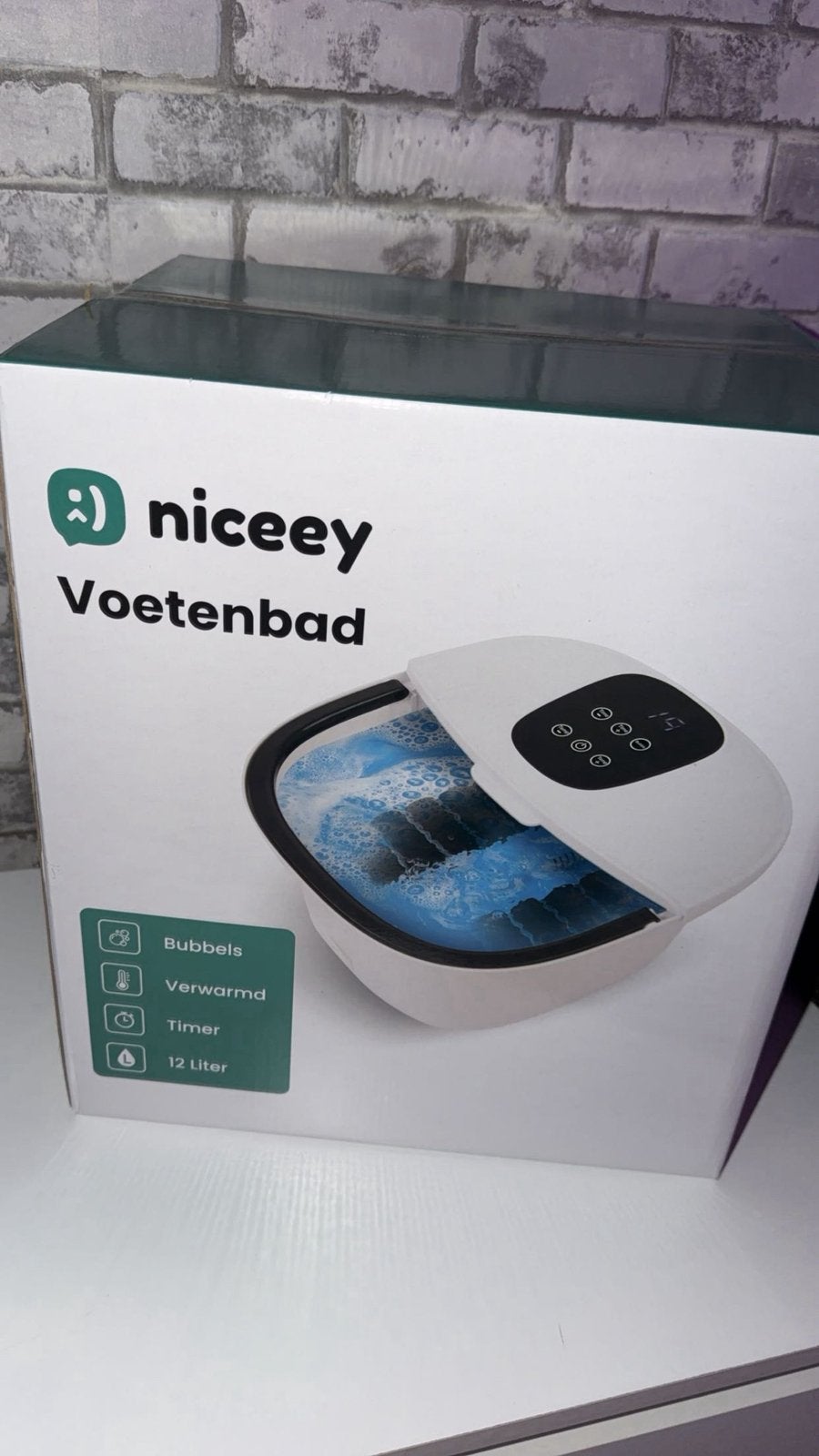 Voetenbad Nieuw 35€, Ophalen of Verzenden, Nieuw
