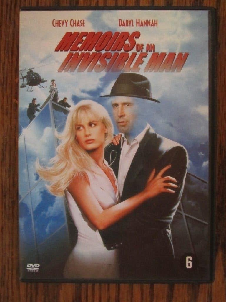 DVD Memoirs Of An Invisible Man [ Chevy Chase, Daryl Hannah, Vanaf 6 jaar, Ophalen of Verzenden, Gebruikt, Science Fiction