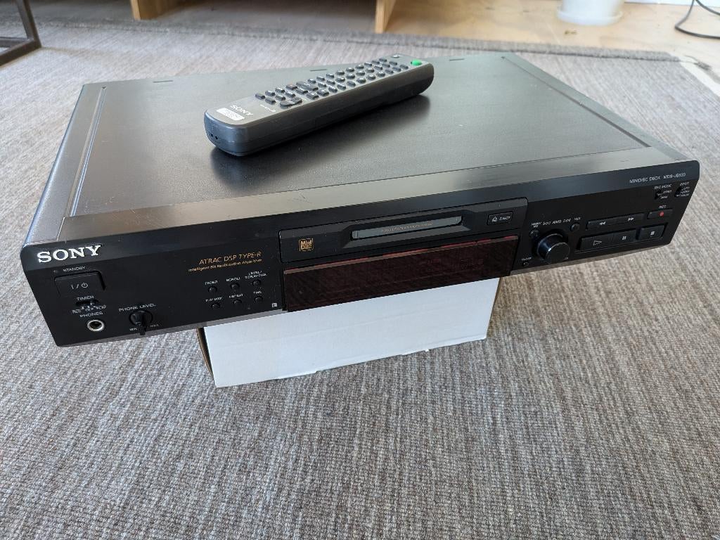 Sony Minidisc deck MDS-JE 530, Audio, Tv en Foto, Walkmans, Discmans en Minidiscspelers, Ophalen of Verzenden, Minidisc-speler