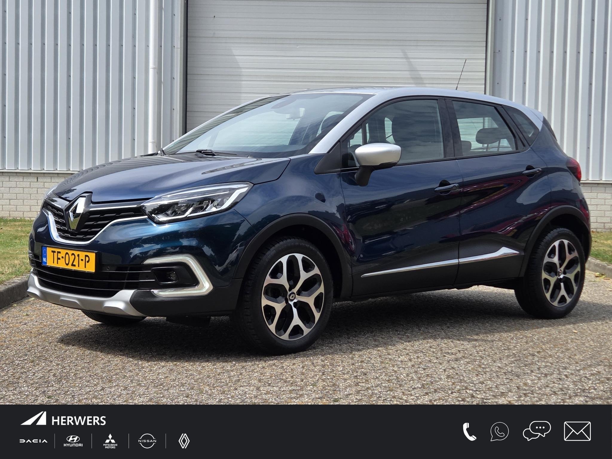 Renault Captur 0.9 TCe Intens / Camera / Trekhaak / Sensoren, Voorwielaandrijving, 898 cc, Stof, Gebruikt