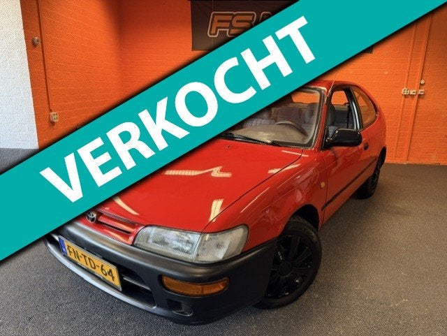 Toyota Corolla 1.3 XLI / 3 DEURS / AUTOMAAT / APK 17-02-2027, Auto's, Toyota, Bedrijf, Te koop, Corolla, Lichtmetalen velgen, Radio