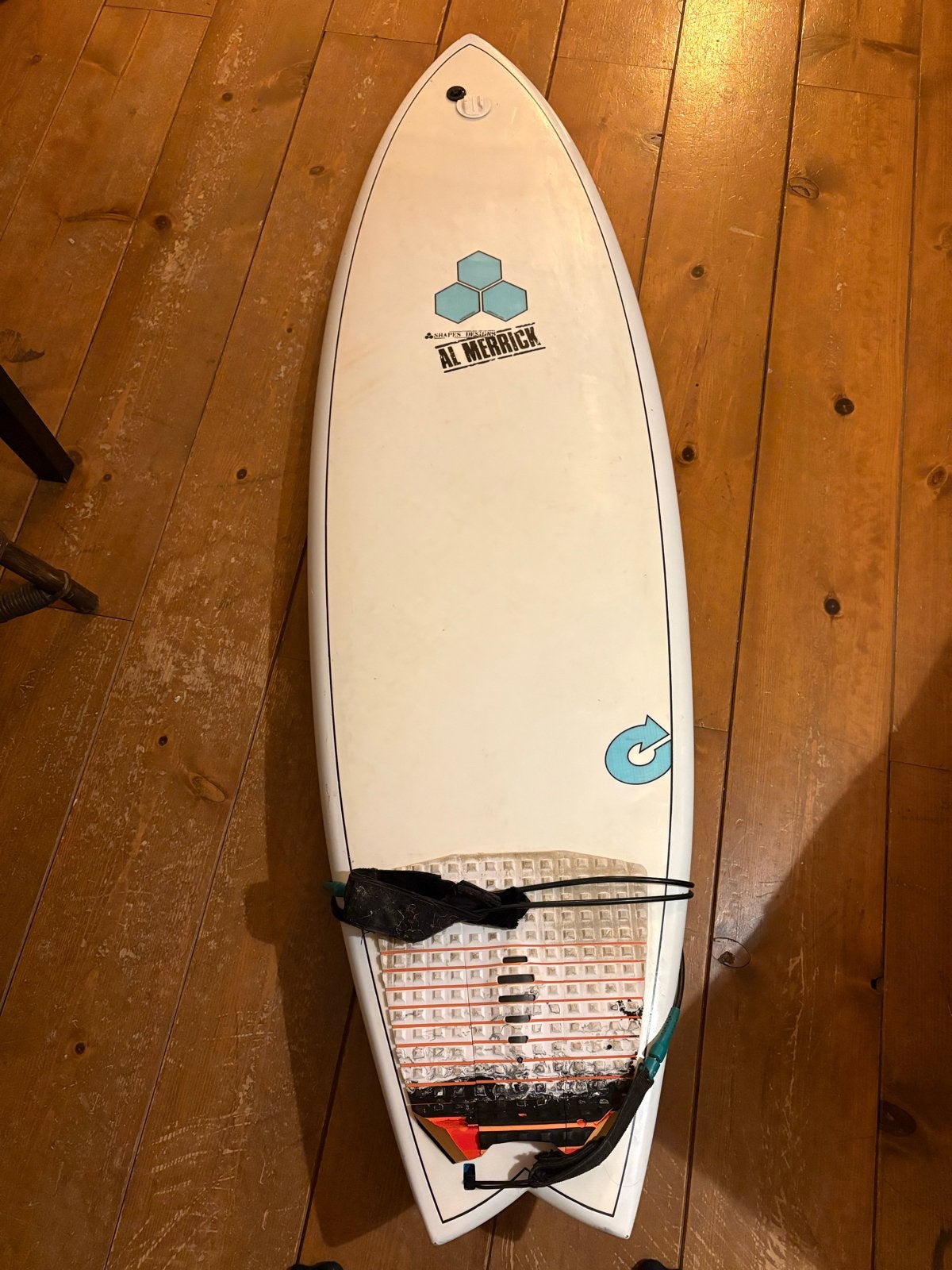 Torq Mod Fish Surfboard 6'2 40L, Watersport en Boten, Ophalen of Verzenden, Gebruikt, Fish, Met vinnen