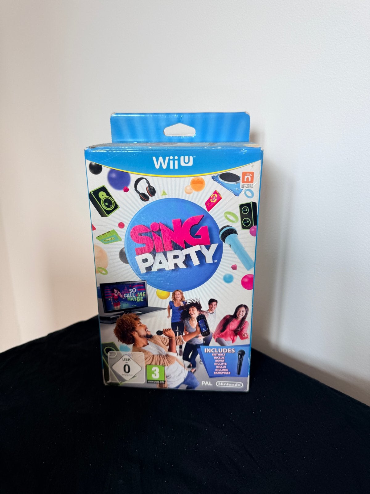 Wii U Sing Party met microfoon - Karaoke plezier!, Muziek, Eén computer, Ophalen of Verzenden, Zo goed als nieuw