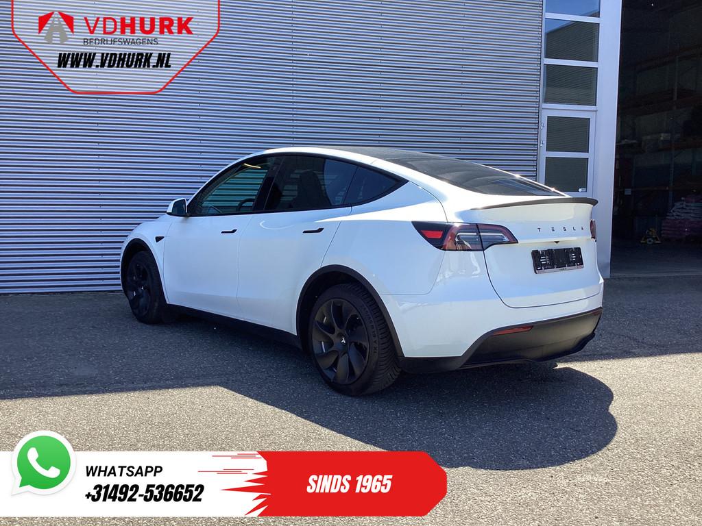 Tesla Model Y Long Range AWD 75 kWh 540 km WLTP MARGE SOH 92, Auto's, Tesla, Automaat, Stof, Gebruikt, 495 min