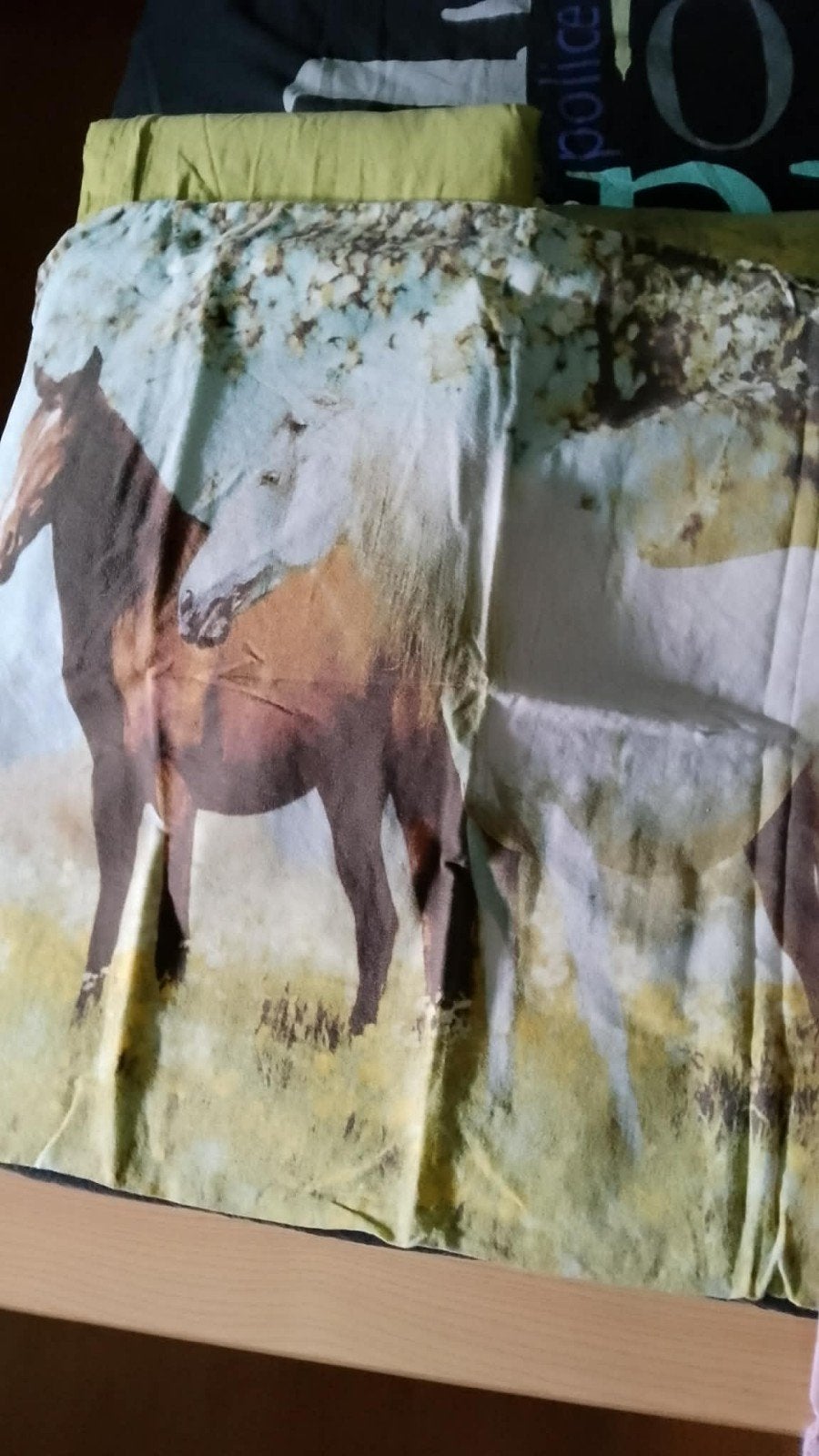 Diverse kinderbeddengoed: paarden, Winnie de Poeh, Barbie, Ophalen, Gebruikt, Overige merken, Dekbedovertrek