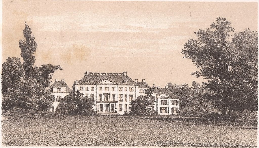 Apeldoorn. Paleis het Loo (uit het park gezien) Schipperus, 1800 - 1899, Architectuur, Ophalen of Verzenden, Blanco verso