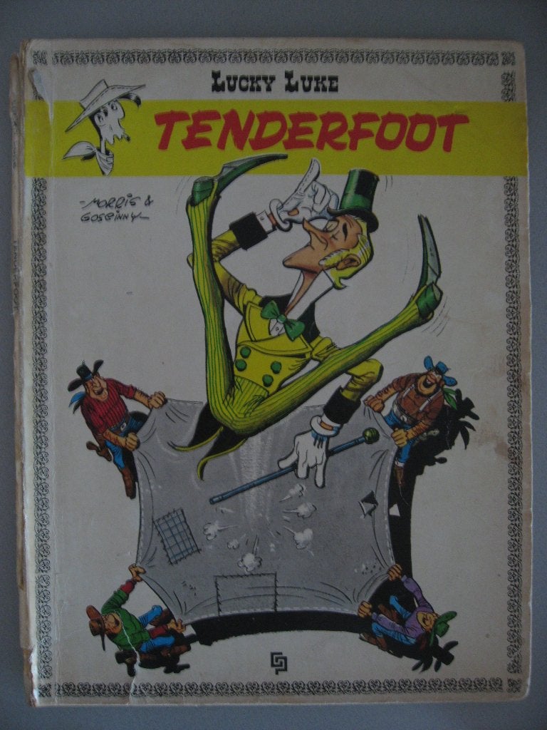 Lucky Luke. Nr 33 Tenderfoot. 1970., Boeken, Eén stripboek, Ophalen of Verzenden, Gelezen