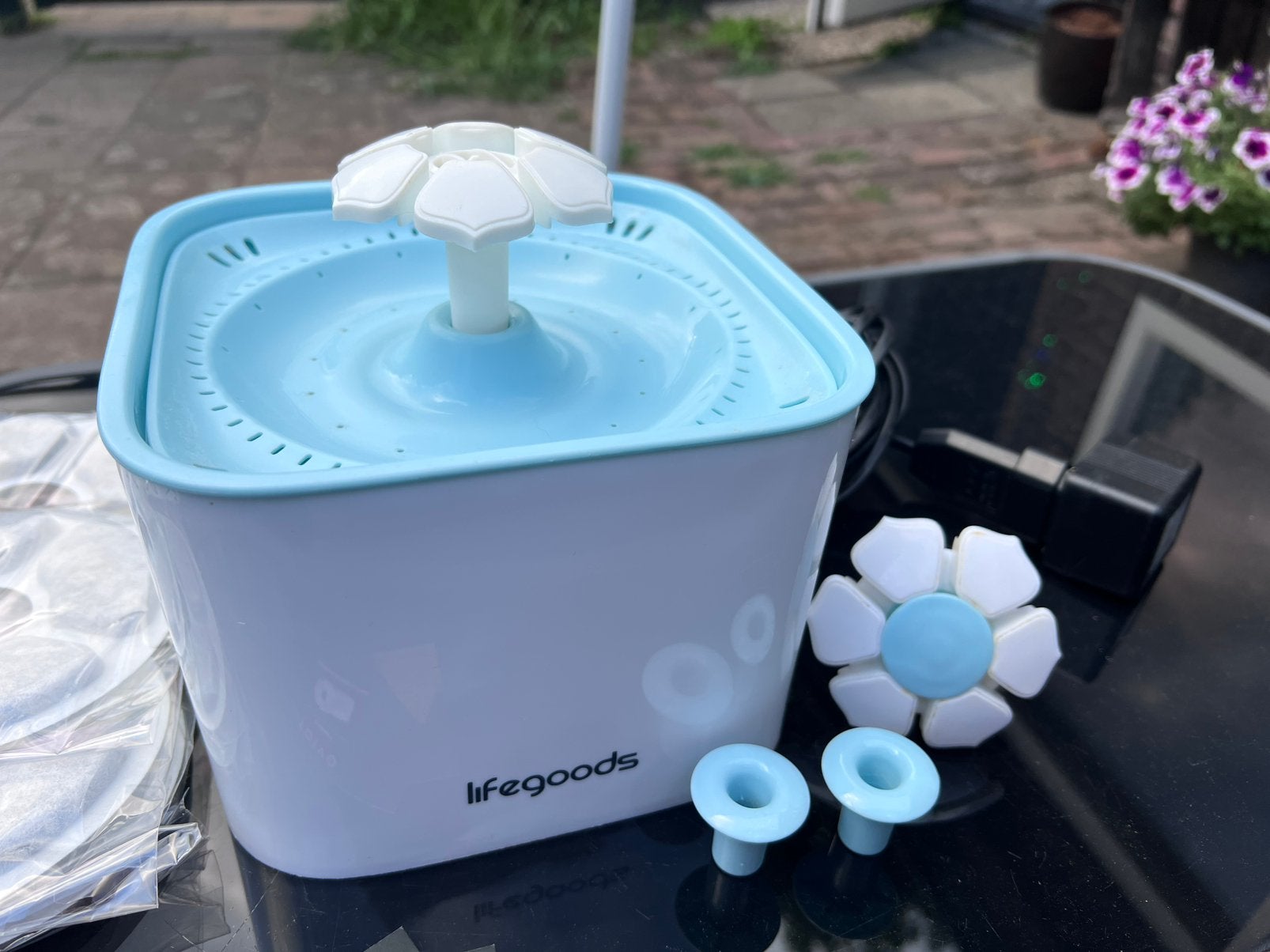 Water drinkfontein Katten inclusief filters, Ophalen of Verzenden, Automatisch, Zo goed als nieuw