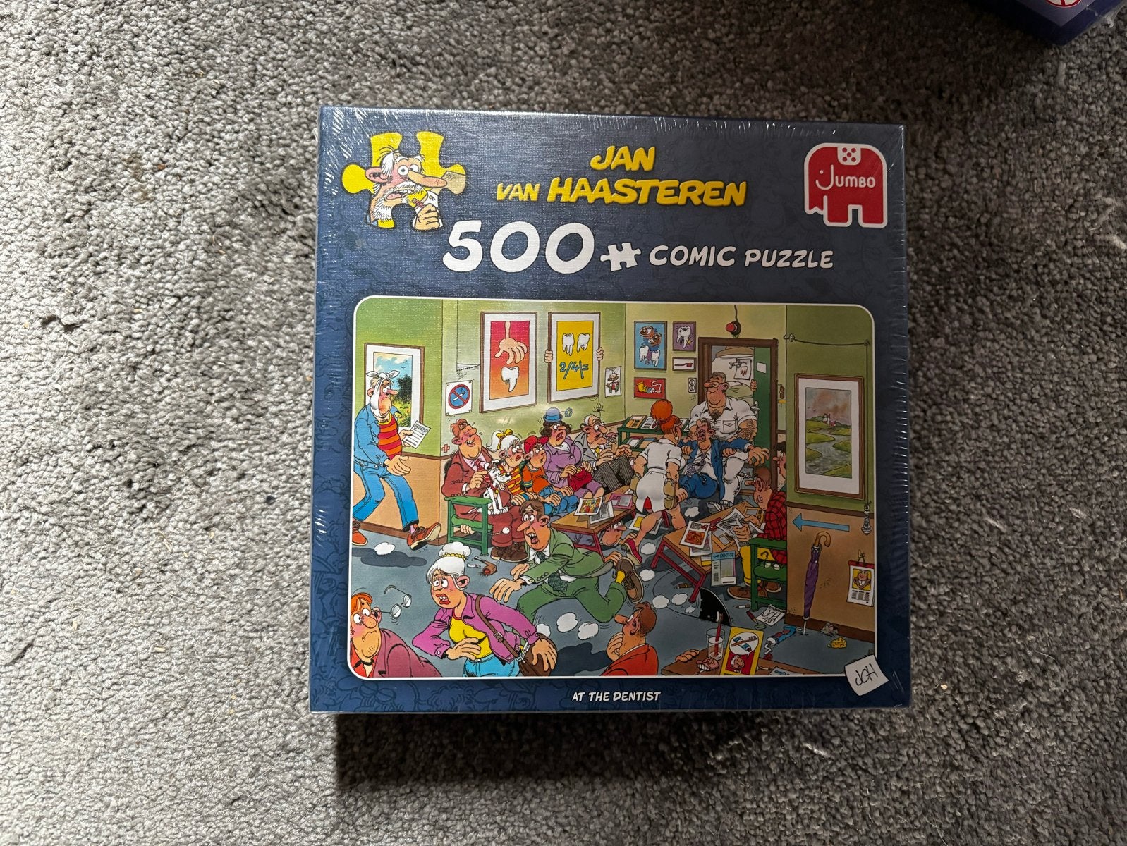 Jan van Haasteren Comic Puzzel - At the Dentist - 500 stukje, Hobby en Vrije tijd, Denksport en Puzzels, Ophalen of Verzenden