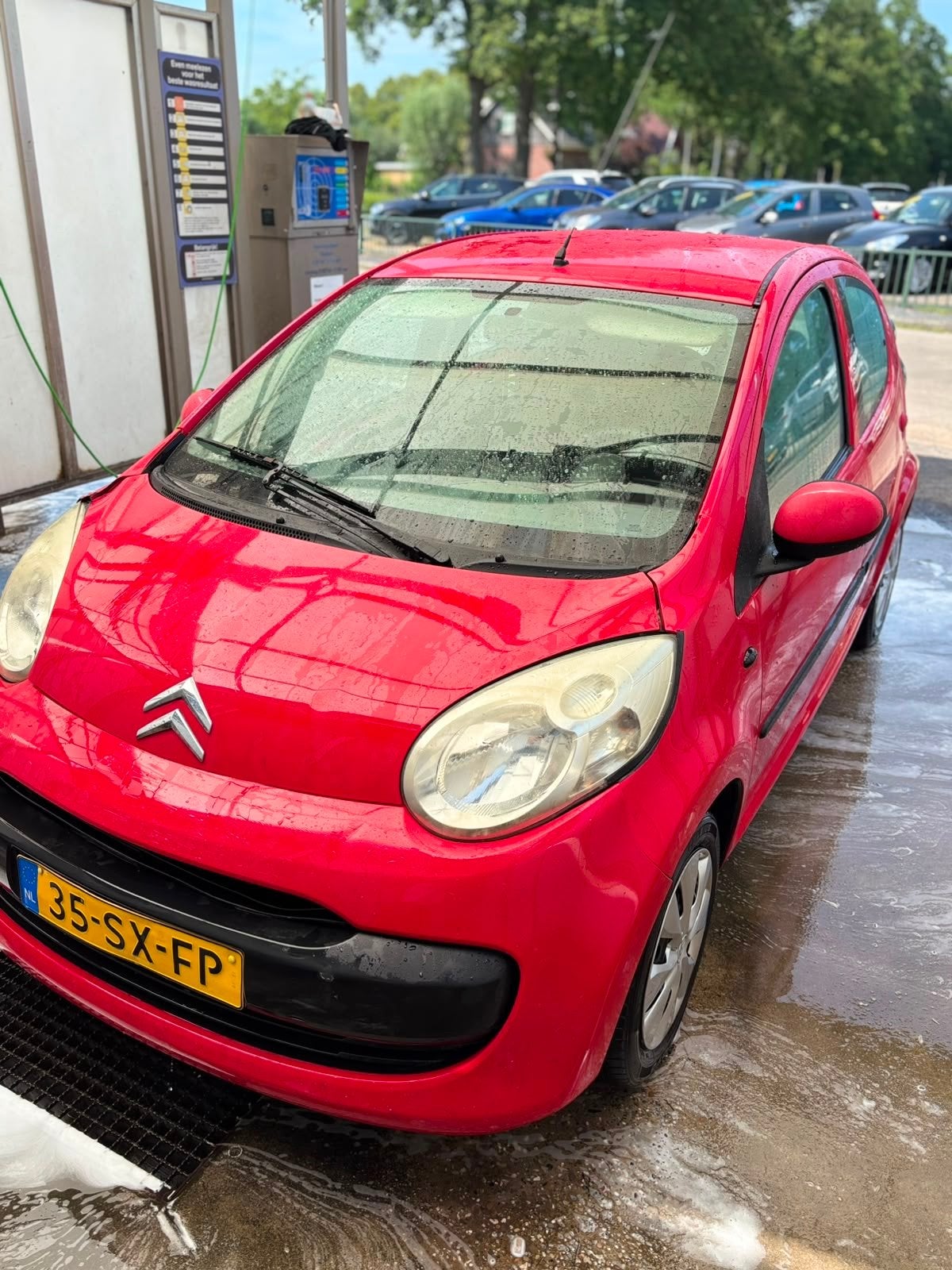 Citroën C1 1.0 5-DRS 2006 Rood, Ophalen, Zo goed als nieuw