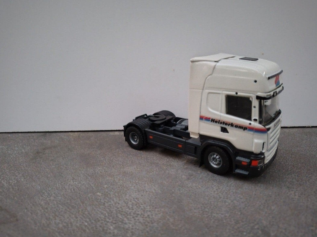 Tekno Heisterkamp Scania modeltruck, Ophalen of Verzenden, Zo goed als nieuw, Bus of Vrachtwagen, Tekno