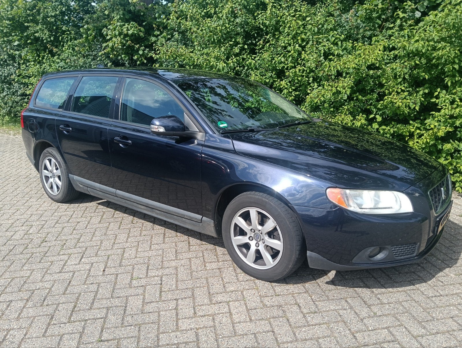 Volvo V70 2.0 D 2009 Blauw, Auto's, Voorwielaandrijving, 136 pk, 4 cilinders, Blauw