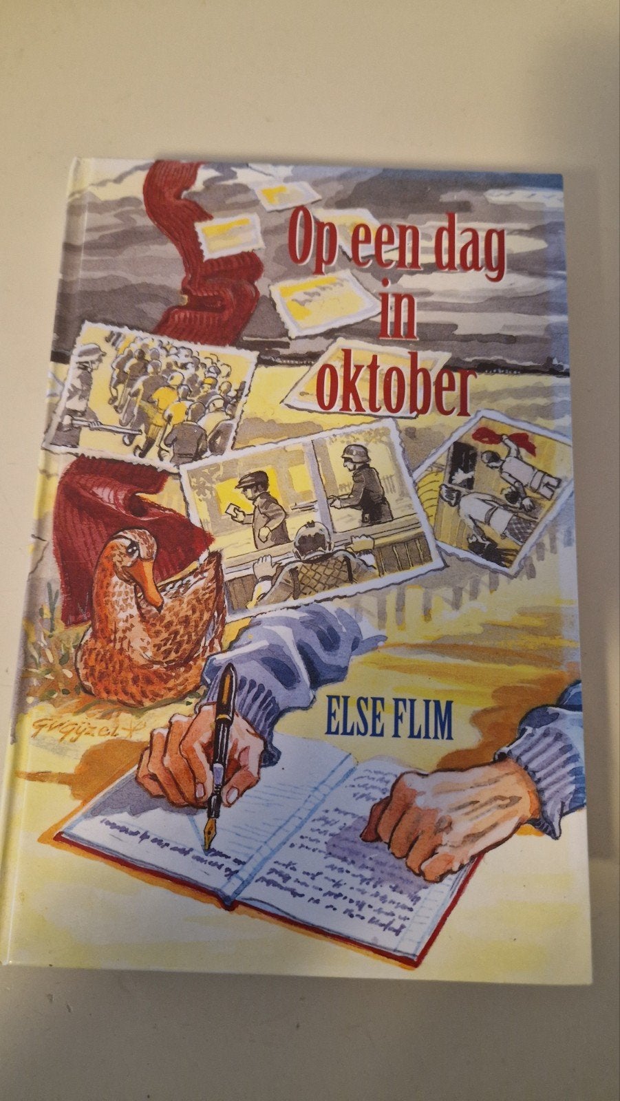 Op een dag in oktober - Else Flim (Kinderboek), Boeken, Ophalen of Verzenden, Zo goed als nieuw, Else Flim, Fictie